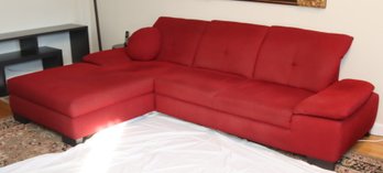 Red Sectional Sofa Couch