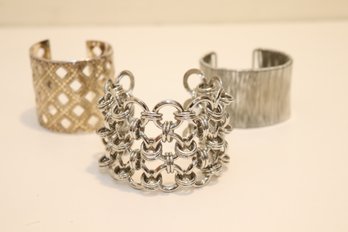 3 Cuff Bracelets (H-47)