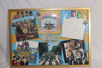 Framed The Beatles Jigsaw Puzzle (B-35)