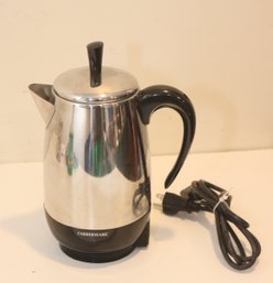 Farberware Stainless Steal 2-8 Cups Percolator Model PK8000SS Complete WCord (GF-13)