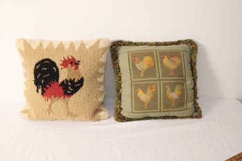 Rooster Throw Pillows