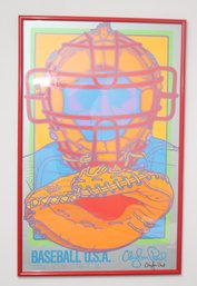 Hand Signed Clayton Pond Poster 'Baseball USA' (Y-15)