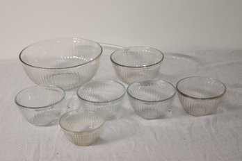 Pyrex Glass Mixing Bowls
