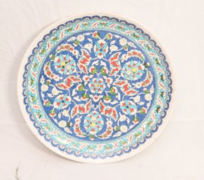 Vintage Altin Gini Handmade Painted Plate Wall Decor - Kutahya Turkey (B-93)