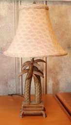 Palm Tree Lamp And Shade (L-17)