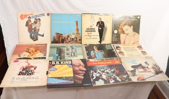 Vintage Vinyl Records : BB King, Monkees, BEER DRINKING MUSIC, And More! (B-98)