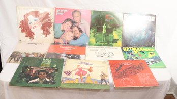 Vintage Vinyl Records : Bette Midler, All In The Family, Blood Sweat & Tears, Roy Orbison (B-100)