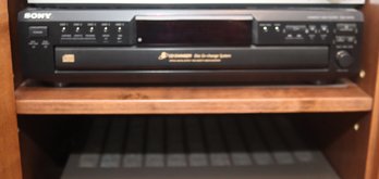 Sony CDP-CE345 5 DISC CD Changer For Parts/ Repair