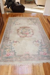 KAS Oriental Rug HandMade 100 Wool 5'3' X 8' (L-19)