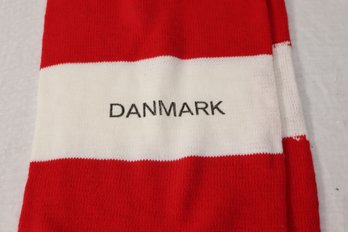 Danmark Scarf Denmark Soccer Football (P-66)