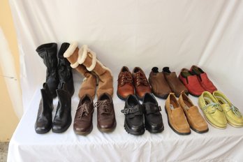 Women's Shoe Lot: Michael Kors, Timberland , Polo Sport, Keds,