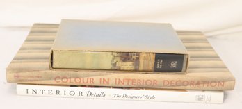 Vintage Interior Design Books And 1 On Paris (L-40)