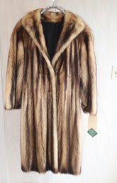 Vintage Fitch Full Length Fur Coat (C-2)