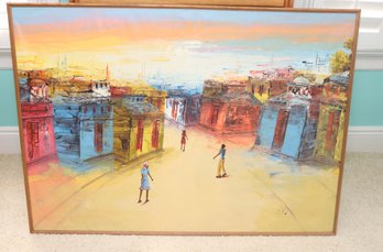 Large Signed Painting (R-8)