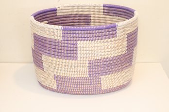 Purple/ Tan Basket (GF-36)