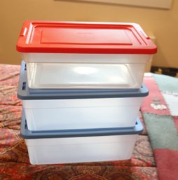 Plastic Storage Boxes With Lids