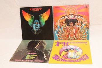 Jimi Hendrix Vinyl Record Lot (F-38)