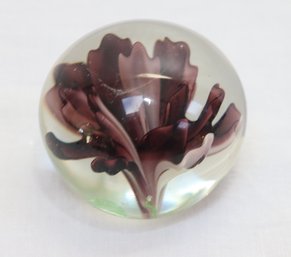 Vintage Artglass Paperweight (L-39)