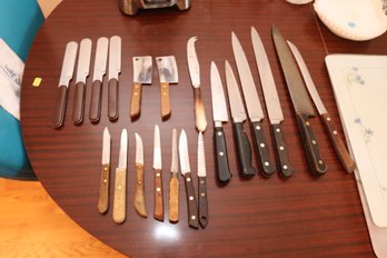Assorted Knives: Dansk, Wustoff, Henkels And More (BS-10)