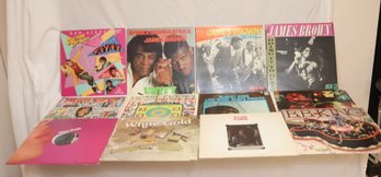 Vintage Vinyl Record Lot: James Brown, BB King, GEORGE CLINTON,  (F-41)