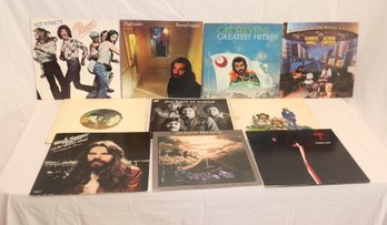 Vinyl Record Lot-cat Stevens, Chicago, Hall & Oates, Jackson Brown (J-45)