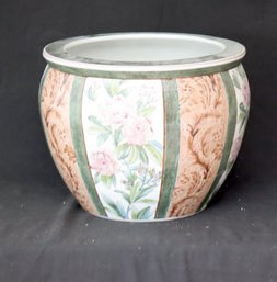 Oriental Accent Ceramic Flower Pot Planter