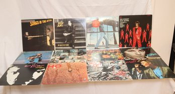Vinyl Record Lot: Billy Joel, Hall & Oates,  Rod Stewart, Bruce Springstein (F-47)