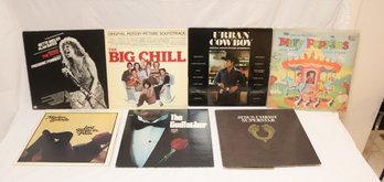 Vinyl Record Lot: The Godfather, Urban Cowboy, The Rose & More (F-50)