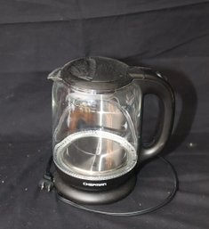 7-Cup 1.7 Stainless Steel Glass Kettle With LED Boil Lights By  Chefman