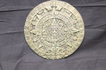 Aztec Mayan Maya Calendar Relief Sculpture Carving (R-24)