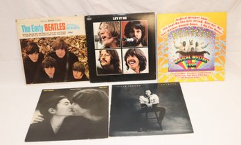 Vintage Beatles  Vinyl Record Lot (F-53)