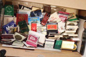 Vintage Shoebox Filled With Matchbooks (TR-14)