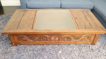 Antique Asian Rice Chest Coffee Table (L-70)