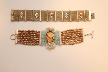 Pair Of Vintage Bracelets  Bergere (IZ-3)