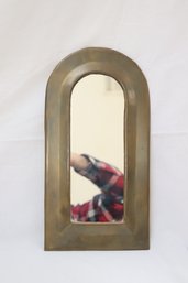 Vintage Brass Mirror (L-74)