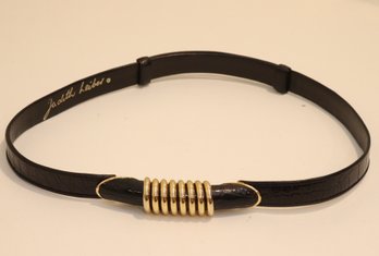 Vintage Judith Leiber Adjustable  Belt Gold Ring Buckle (B-13)