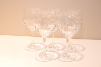5 Nice Wine Glasses (C-29)