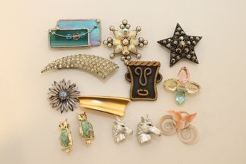 Vintage Brooch Pin Lot (J-3)