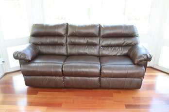Brown Recliner Couch Sofa