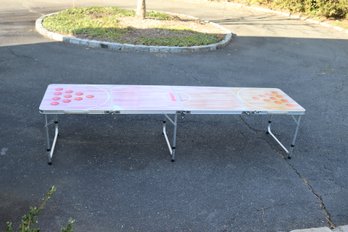 Sports Festival Folding Beer Pong Table