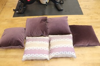 Purple Throw Pillows (G-8)