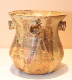 Vintage Pottery Vase Signed (C-46)