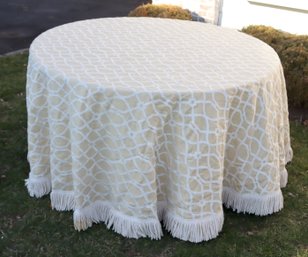 60' Heavy Upholstered Table Cloth A(G-12)