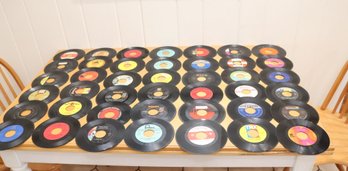 Vintage Vinyl 45 Record Lot (L-62)