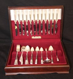 Vintage 1936 Coronation Silverware Set By Community Service For 12 (J-83)