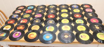 Vintage Vinyl 45 Record Lot (L-65)