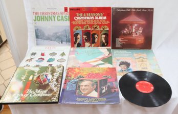 Vintage CHRISTMAS Vinyl Record Lot (L-66)