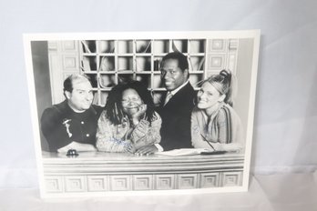 Signed 8x10 Whoopi TV Sitcom Cast