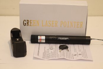 Green Tactical Laser Pointer Light Defender Non Lethal Self Defense Blinding (D-17)