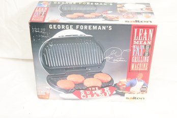 George Foreman's Fat Grilling Machine